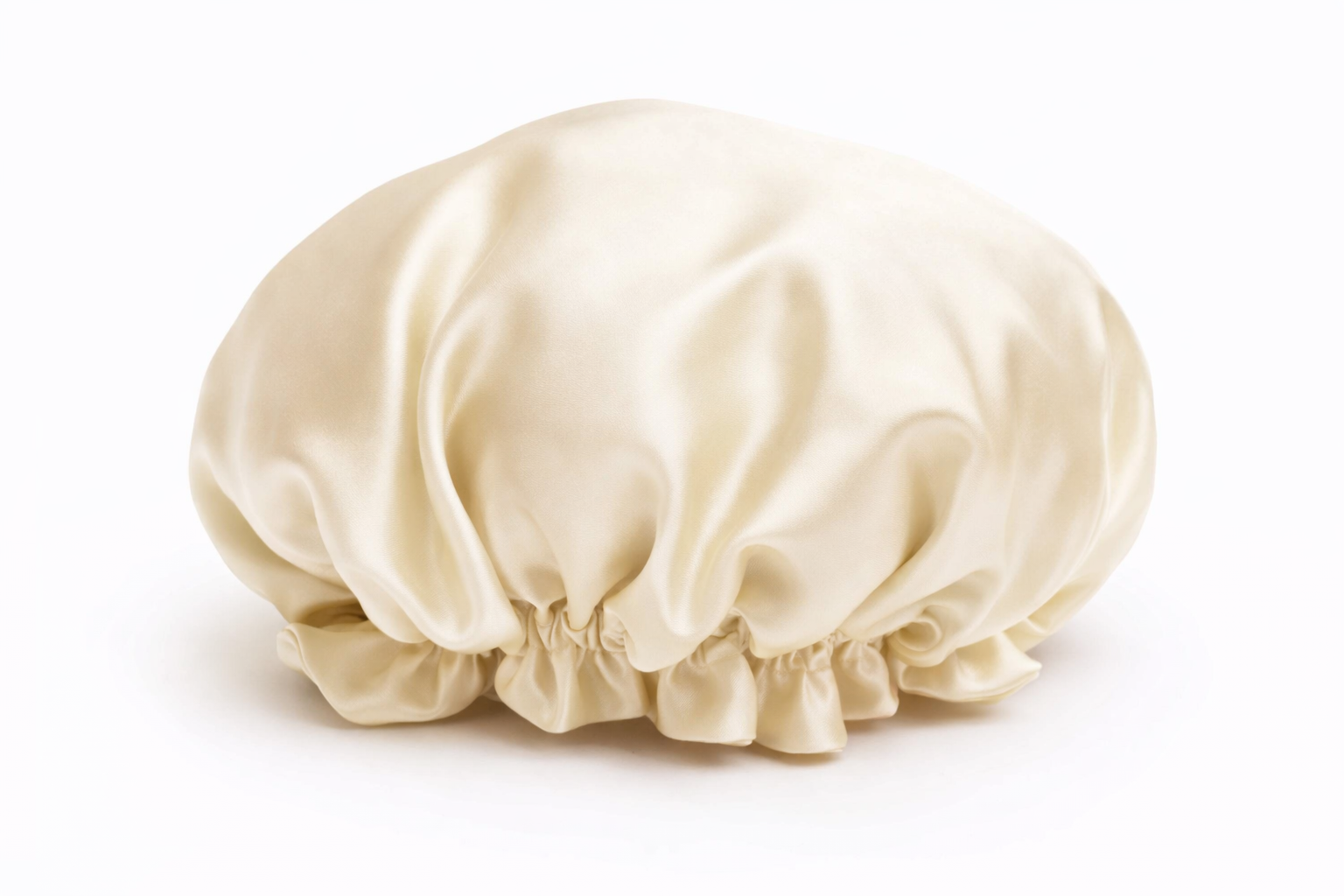 کلاه ساتن شیری